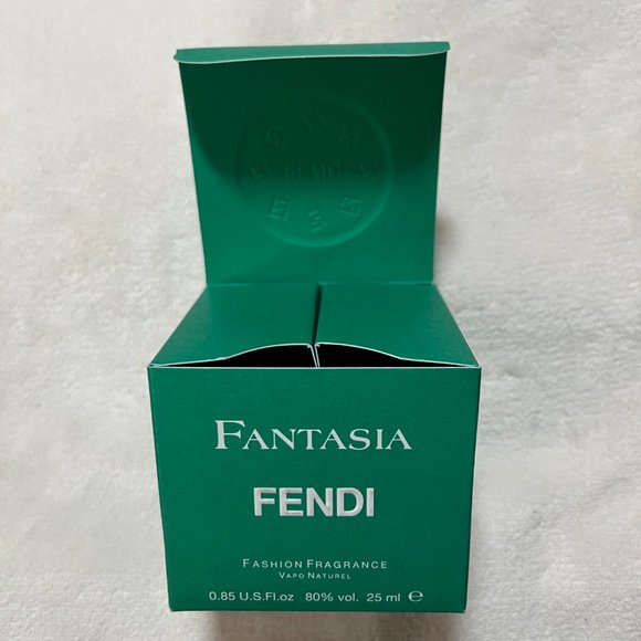 FANTASIA by FENDI for WOMAN Green 0.85oz-0.25ml EDT Spray | Vintage - Picture 5 of 9